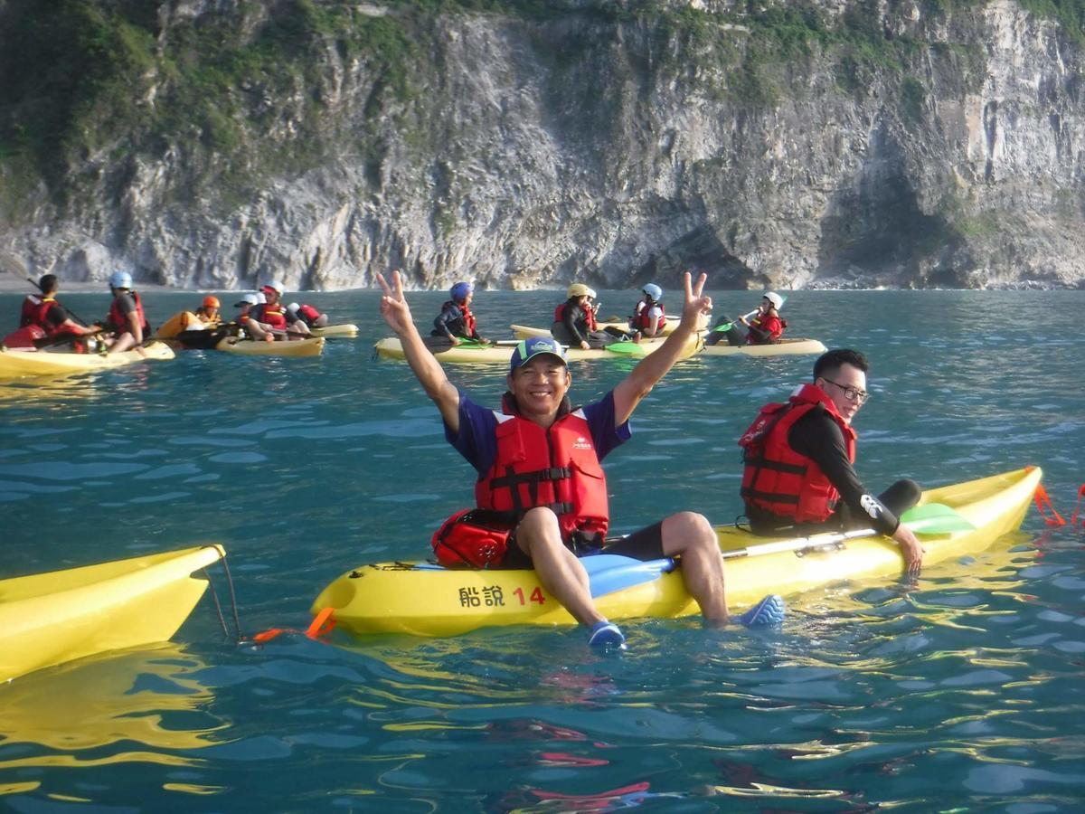 五葉松民宿-電梯民宿 近慈濟中小學及慈科大及人社院 Hualien Eksteriør bilde